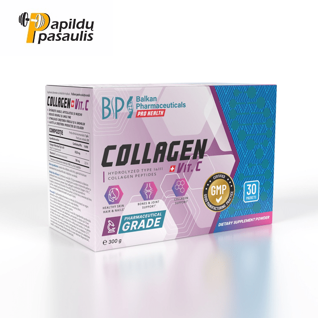 BalkanPharmaceuticals Collagen + Vit.C 300 g