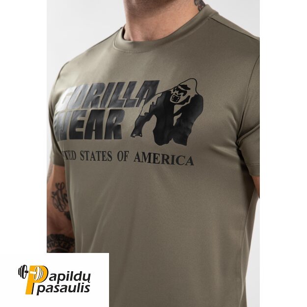 Gorilla Wear Classic Training T-Shirt - Army Green