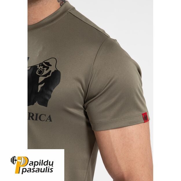 Gorilla Wear Classic Training T-Shirt - Army Green