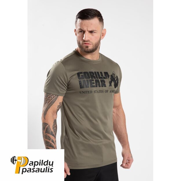 Gorilla Wear Classic Training T-Shirt - Army Green