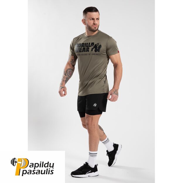 Gorilla Wear Classic Training T-Shirt - Army Green