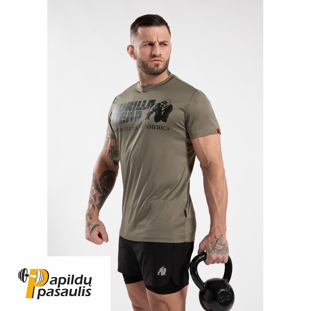 Gorilla Wear Classic Training T-Shirt - Army Green