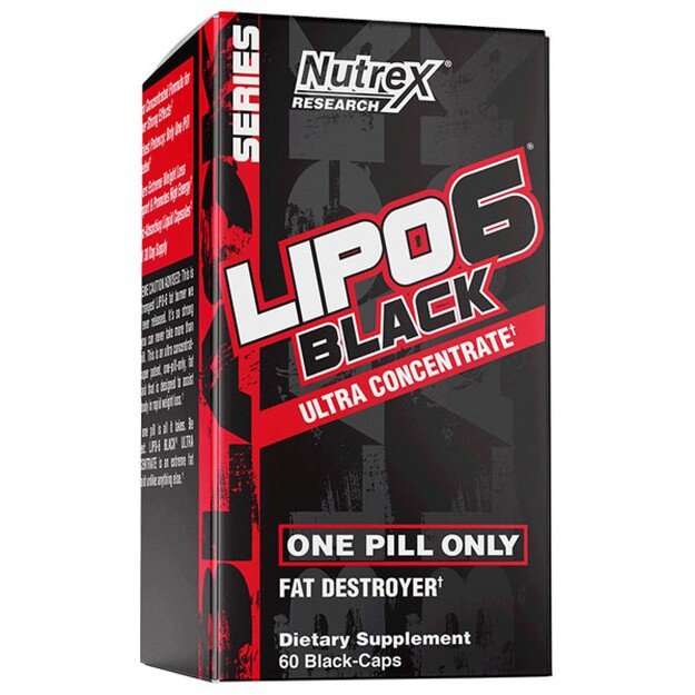 Nutrex LIPO 6 BLACK Ultra Concentrate 60 kaps