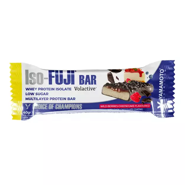 Yamamoto Nutrition ISO-FUJI BAR 40 gr Berries Cheesecake