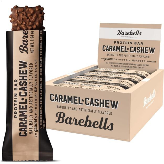 Barebells Protein Bar 55g x12 vnt Caramel Cashew