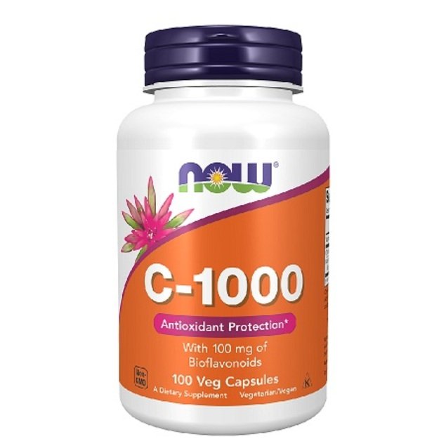 NOW C-100 with Bioflavanoids 100 v.kaps