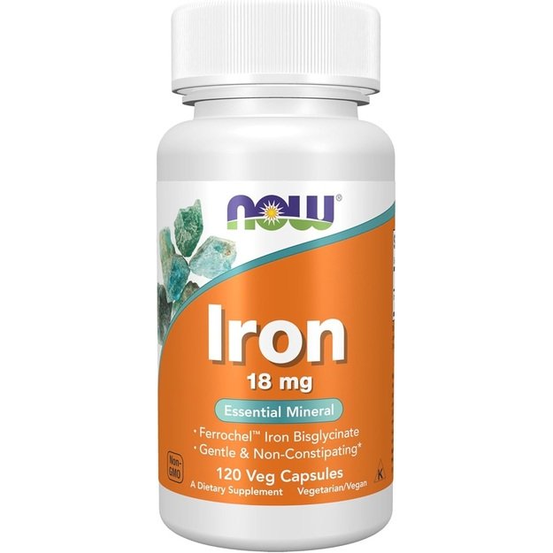 NOW Foods Iron 120 v.kaps