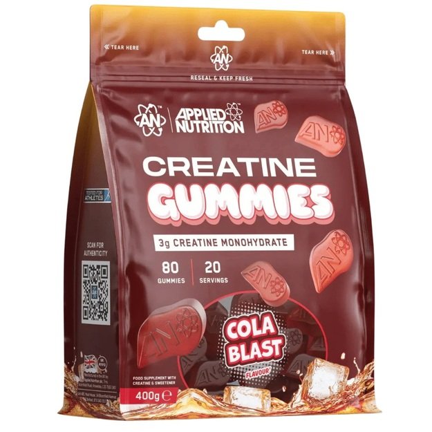 Applied Nutrition Creatine Gummies 80 gummies 400 gr Cola Blast