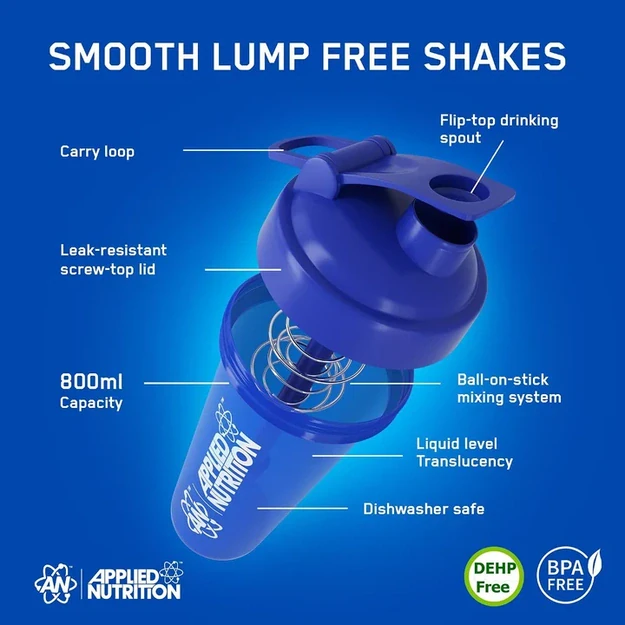 Applied Nutrition Shaker Blue 800 ml