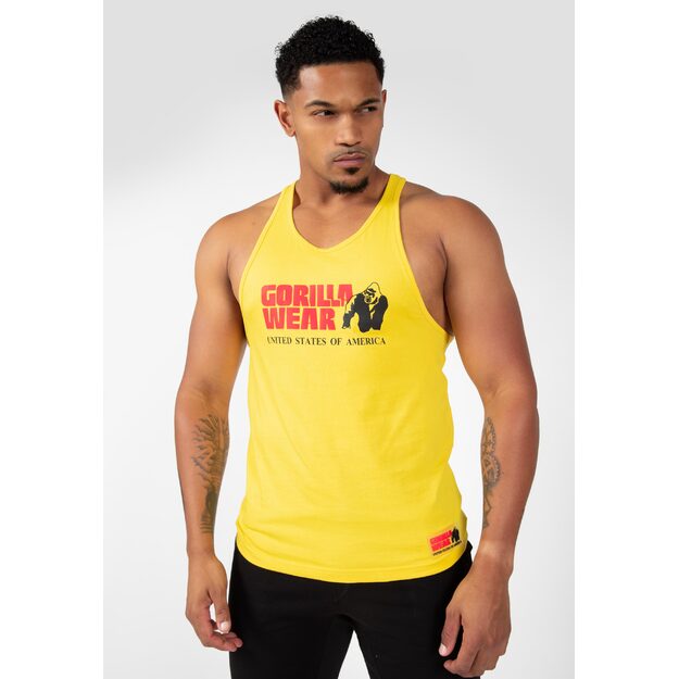 Gorilla Wear Classic Tank Top - geltona