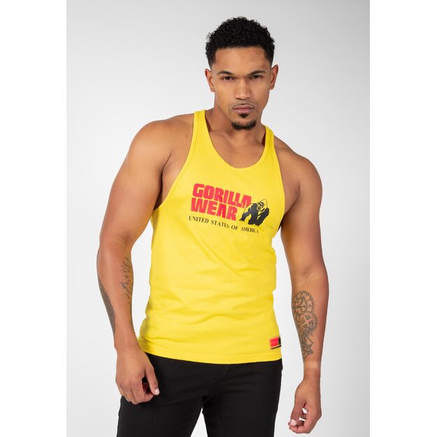 Gorilla Wear Classic Tank Top - geltona