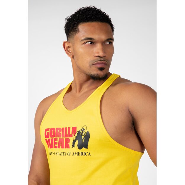 Gorilla Wear Classic Tank Top - geltona