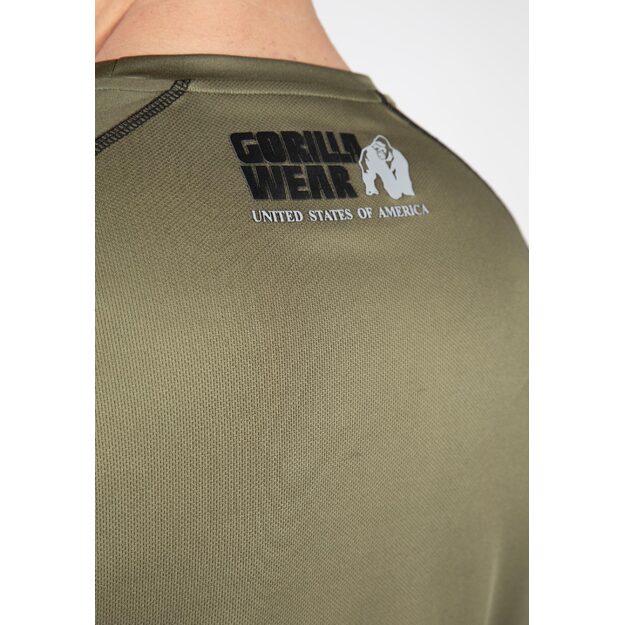 Gorilla Wear Performance T-Shirt - Army Green