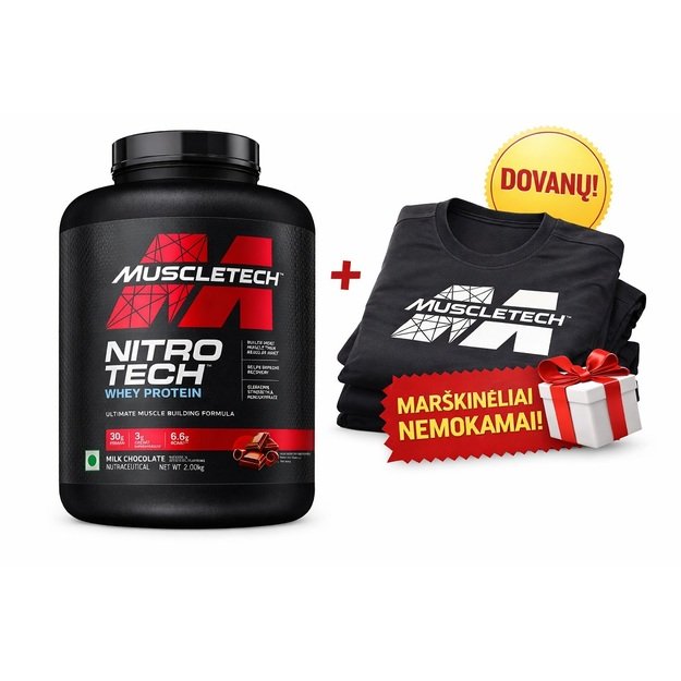 MuscleTech Izoliatas Nitro-Tech Performance Series 1.8kg