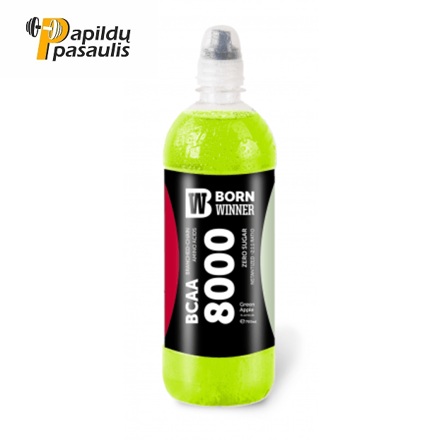 Born Winner BCAA Drink 8000mg  2:1:1 (Green Apple)