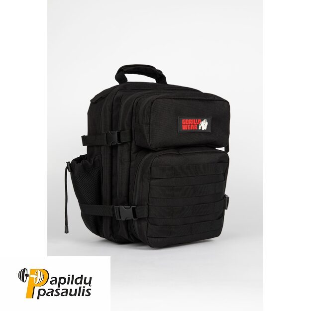 Gorilla Wear Clyde Meal Prep Backpack - Black (maisto tašė-šaltkrepšis)