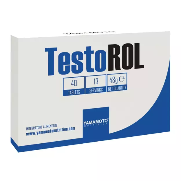 Yamamoto Nutrition TestoROL 40 tabl. (tostesterono skatintojas)