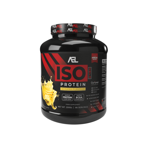 All Sports Labs Iso Zero Protein 2000g NEW (BANANA) 