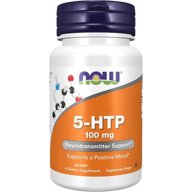 NOW Foods 5 HTP 100 mg 60 kaps