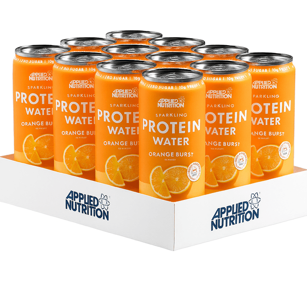 Applied Nutrition Sparkling Water Orange Burst 12 vnt 330 ml
