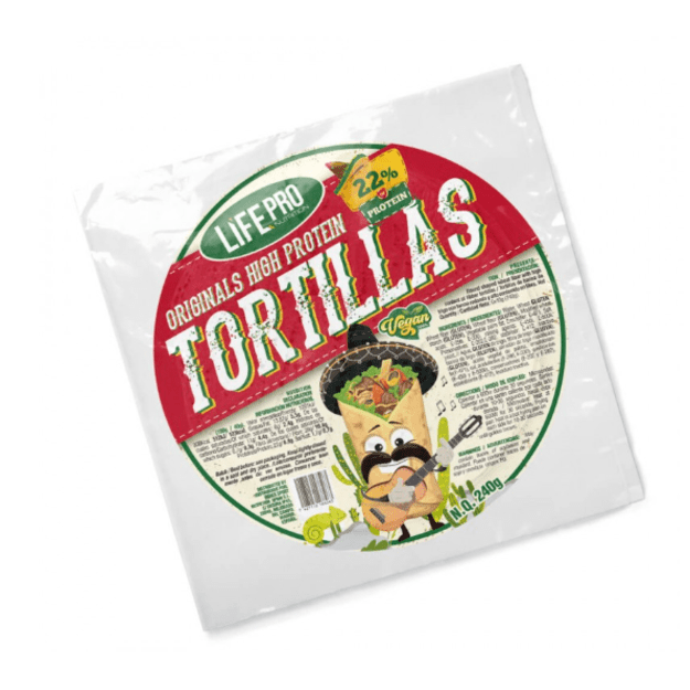 Life Pro Fit Food Tortillas High Protein 6 vnt X 40G
