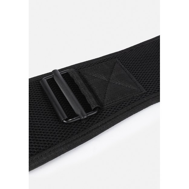 Gorilla Wear 6 inch Padded Mesh Lifting Belt - Black