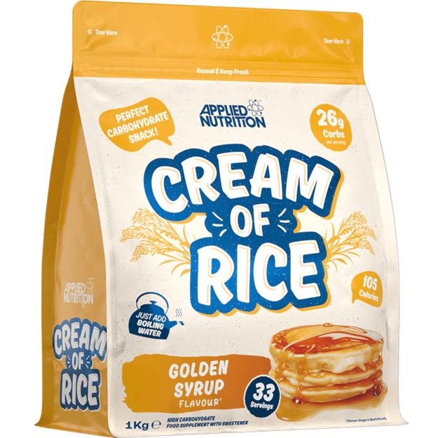 Applied Nutrition Cream of Rice 1000 gr Golden Syrup