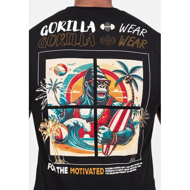 Gorilla Wear Santa Cruz T-Shirt - Black