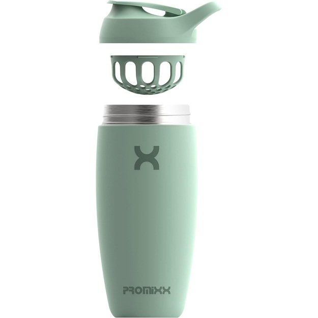 Promixx Pursuit Insulated Stainless Steel Shaker 550ml Seagrass Green