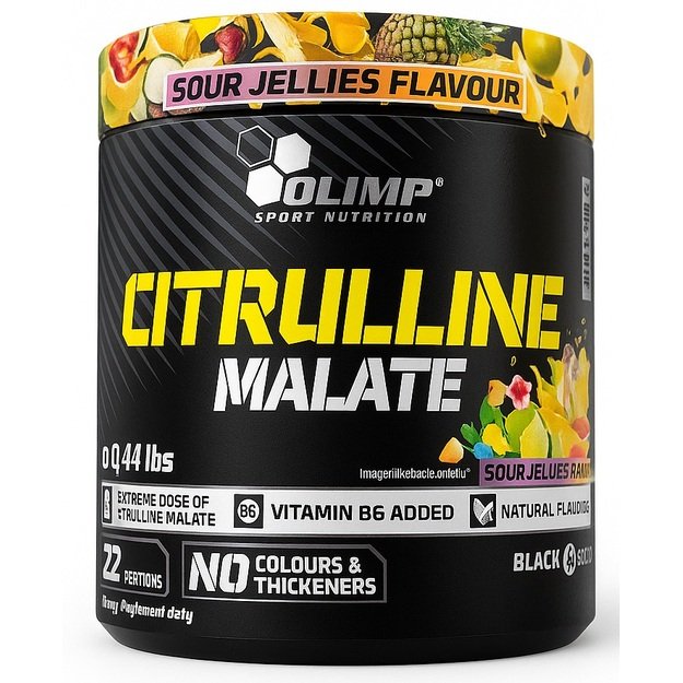 Olimp Citrulline Malate® 200g Sour Gummy bear Olimp Citrulline Malate® 200g Sour Gummy bear