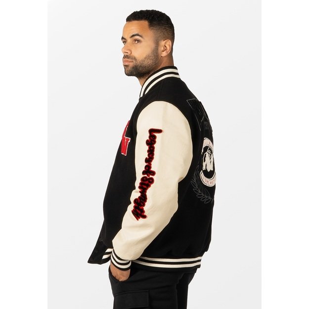 Gorilla Wear Saint Louis Varsity Jacket - Black