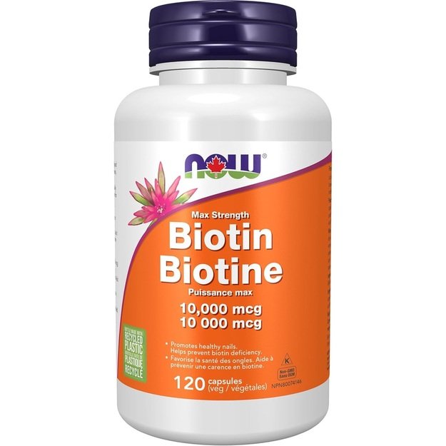 NOW Biotin 10 000mcg 120 kaps