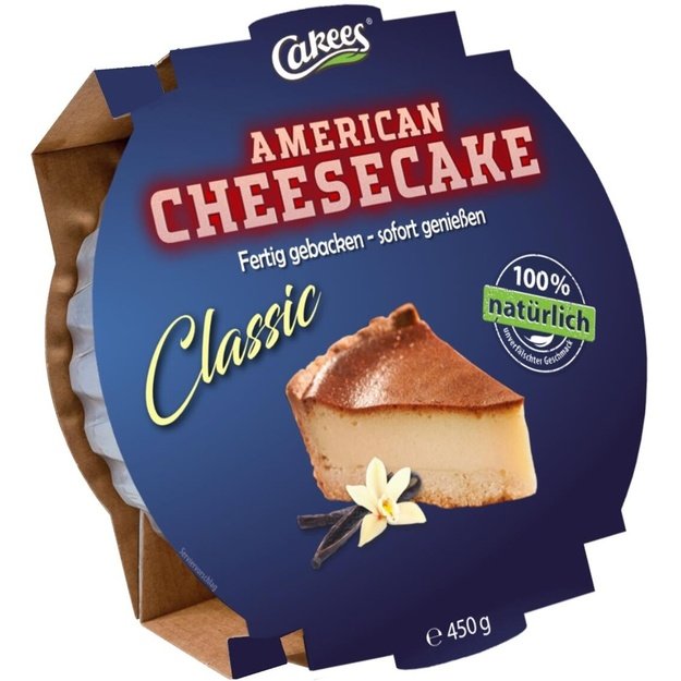 Cakees American Classic Cheesecake 450g