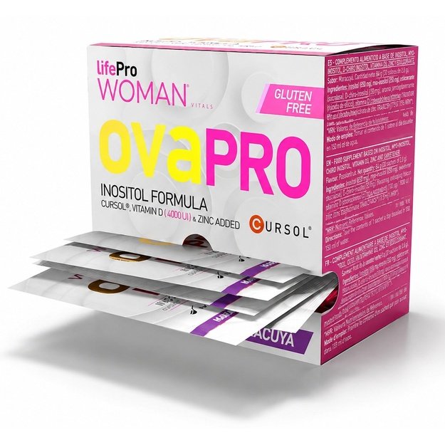 Life Pro Ovapro Myo Inositol 30 pak. x 5g  (Medžiagų apykaitai ir hormonų veiklai)
