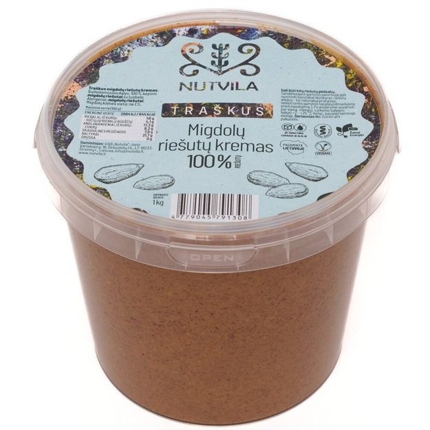 Nutvila Migdolų riešutų kremas 1kg