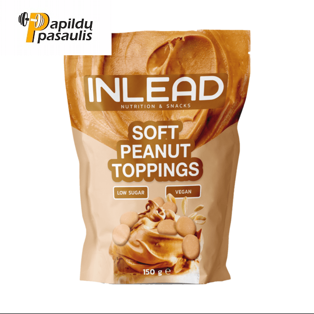 Inlead Soft Peanut Toppings 150 g (šokolado gabaliukai)