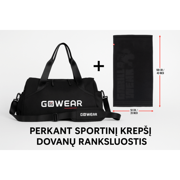 Gorilla Wear Gwear Everyday Gym Bag - Dovana GW rankšluostis 