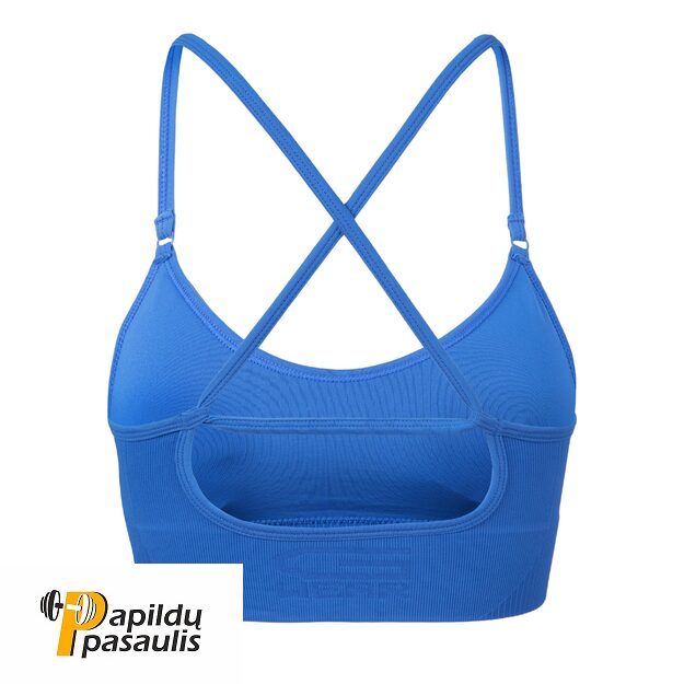 Gorilla Wear Olivia Seamless Sports Bra - Blue