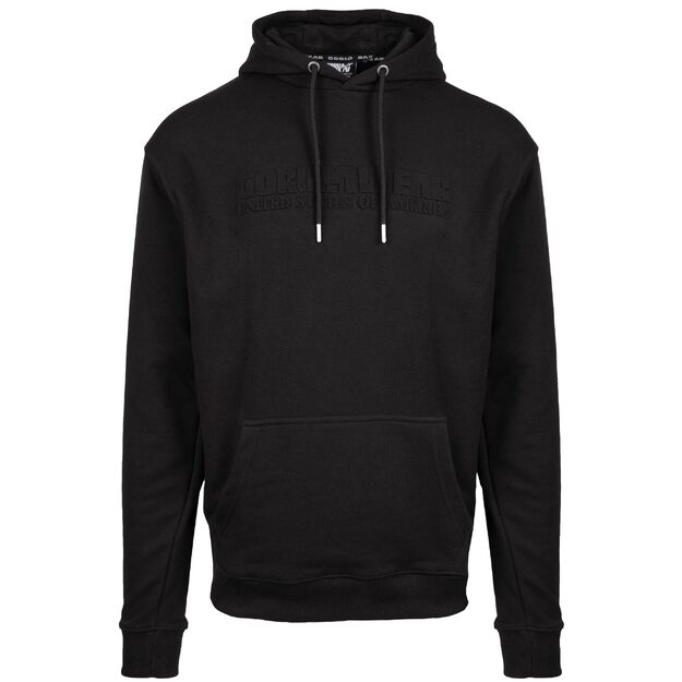 Gorilla Wear Crowley Men's Oversized Hoodie - Black