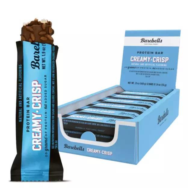 Barebells Protein Bar 55g x12 vnt  Creamy Crisp