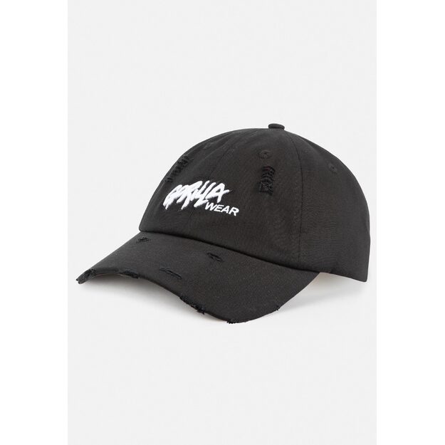 Gorilla Wear Galway Distressed Cap - Black
