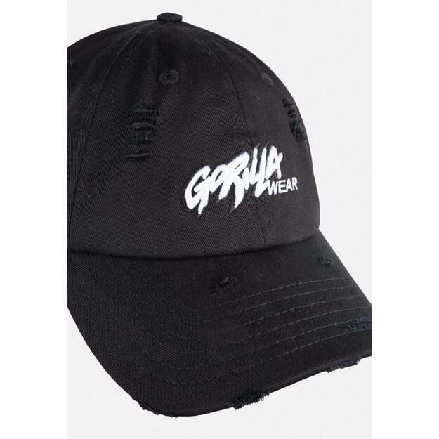 Gorilla Wear Galway Distressed Cap - Black