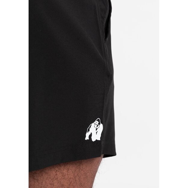 Gorilla Wear Otis Swim Shorts - Black maudymosi šortai