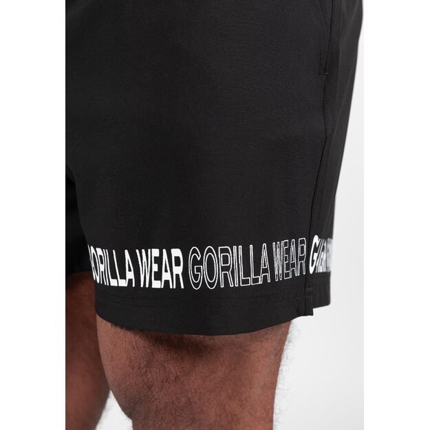 Gorilla Wear Otis Swim Shorts - Black maudymosi šortai