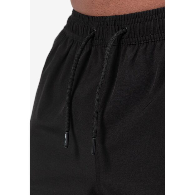 Gorilla Wear Otis Swim Shorts - Black maudymosi šortai