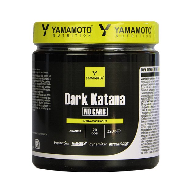 Yamamoto Nutrition Dark Katana NO CARB – intra-workout 320 g apelsinų