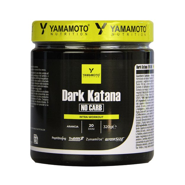 Yamamoto Nutrition Dark Katana NO CARB – intra-workout 320 g apelsinų