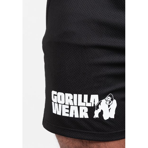 Gorilla Wear Miles Mesh Shorts - Black