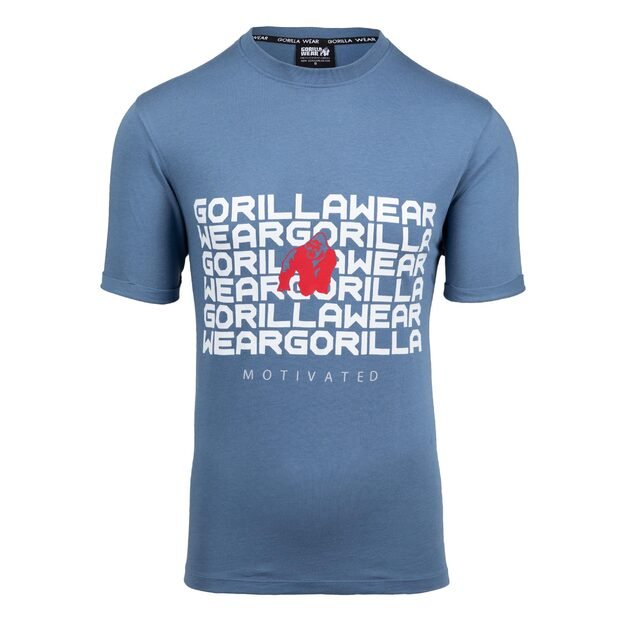 Gorilla Wear Bradley T-Shirt - Coronet Blue