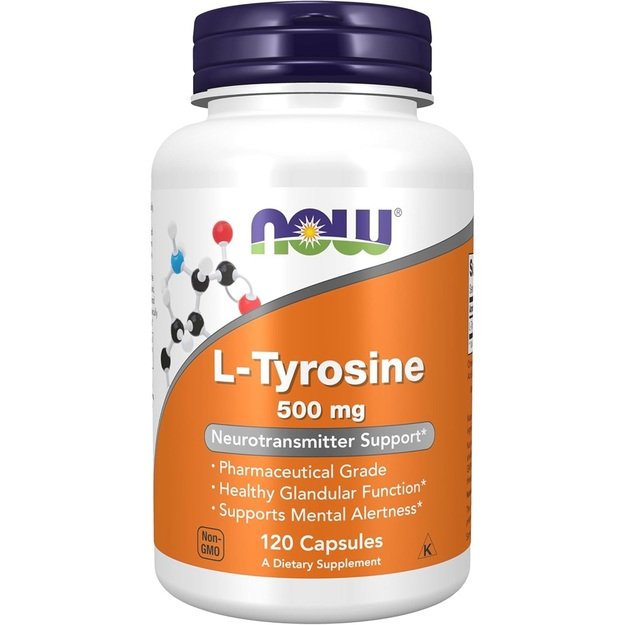 Now Foods L-Tyrosine 500 mg 120 kaps